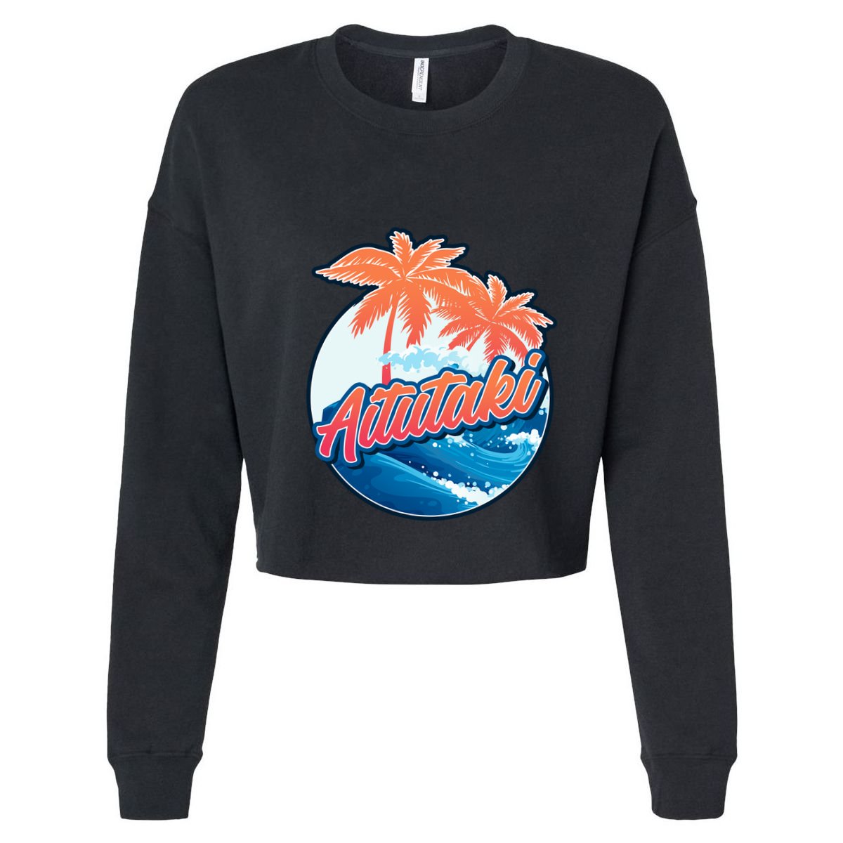 Aitutaki Cropped Pullover Crew
