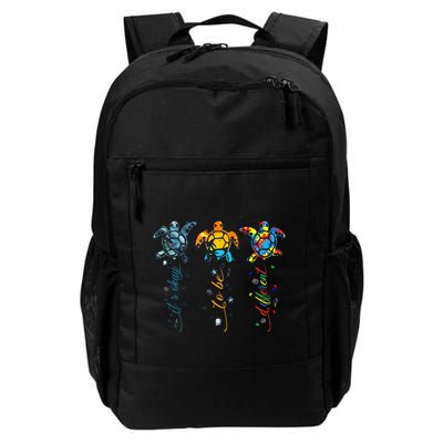 Autism Awareness Its Ok To Be Different Sea Turtle Planet Backpack