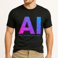 Ai Artificial Intelligence Funny Design Cooling Performance Crew T-Shirt