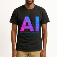 Ai Artificial Intelligence Funny Design Tall T-Shirt