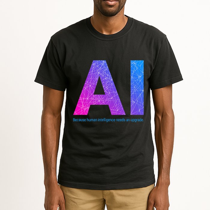 Ai Artificial Intelligence Funny Design Tall T-Shirt