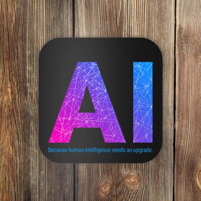 Ai Artificial Intelligence Funny Design Coaster