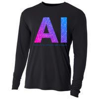 Ai Artificial Intelligence Funny Design Cooling Performance Long Sleeve Crew