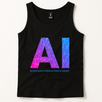 Ai Artificial Intelligence Funny Design Tank Top