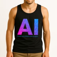 Ai Artificial Intelligence Funny Design Tank Top