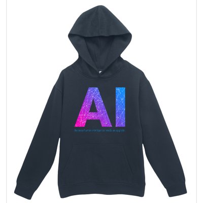 Ai Artificial Intelligence Funny Design Urban Pullover Hoodie