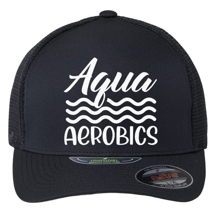 Aqua Aerobics Instructor Water Hobby Flexfit Unipanel Trucker Cap