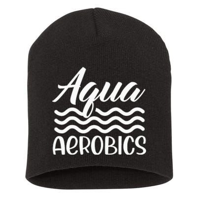 Aqua Aerobics Instructor Water Hobby Short Acrylic Beanie