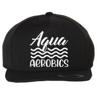 Aqua Aerobics Instructor Water Hobby Wool Snapback Cap