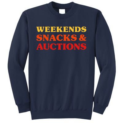 Auctions Auctions I Love Auctions Sweatshirt