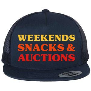 Auctions Auctions I Love Auctions Flat Bill Trucker Hat