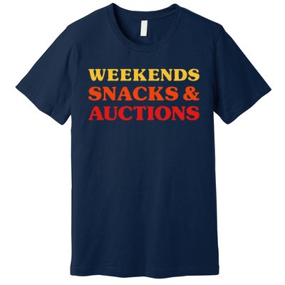 Auctions Auctions I Love Auctions Premium T-Shirt