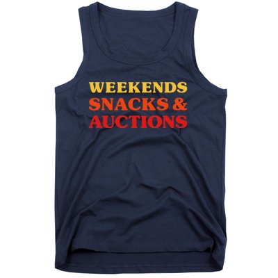 Auctions Auctions I Love Auctions Tank Top