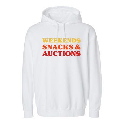 Auctions Auctions I Love Auctions Garment-Dyed Fleece Hoodie