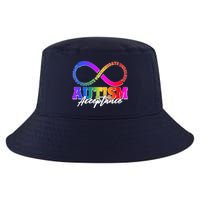 Autism Acceptance Infinity Symbol Cool Comfort Performance Bucket Hat