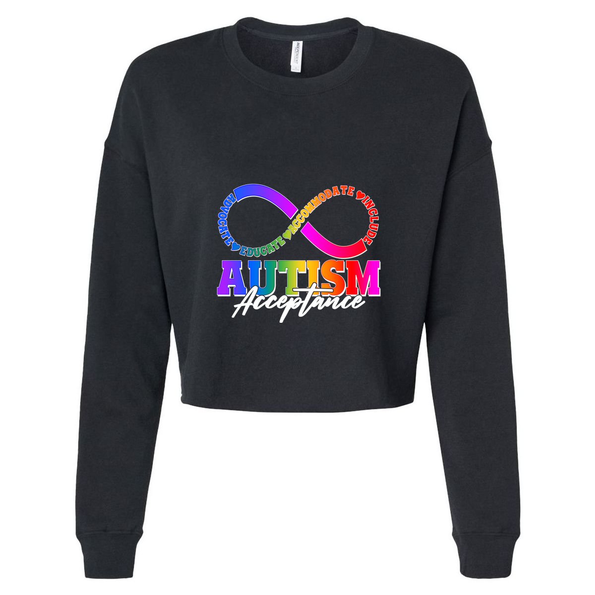 Autism Acceptance Infinity Symbol Cool Comfort Performance Bucket Hat