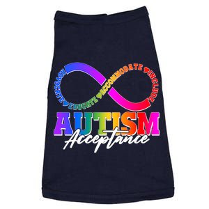 Autism Acceptance Infinity Symbol Doggie Tank