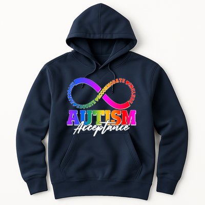 Autism Acceptance Infinity Symbol Hoodie