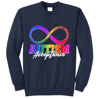 Autism Acceptance Infinity Symbol Sweatshirt