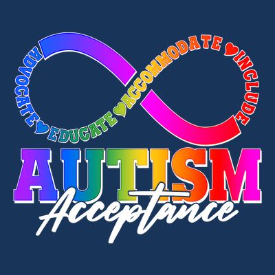 Autism Acceptance Infinity Symbol T-Shirt