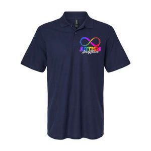 Autism Acceptance Infinity Symbol Softstyle Adult Sport Polo