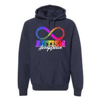 Autism Acceptance Infinity Symbol Premium Hoodie