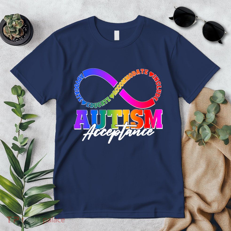 Autism Acceptance Infinity Symbol Premium T-Shirt