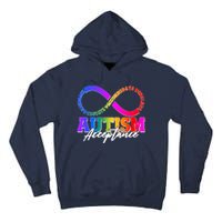 Autism Acceptance Infinity Symbol Tall Hoodie