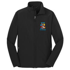 Autism Awareness Is My Superpower Cat Gift Core Soft Shell Jacket