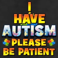 Autism Awareness I Have Autism Please Be Patient Adult Drive Performance Visor