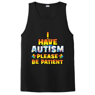 Autism Awareness I Have Autism Please Be Patient PosiCharge Competitor Tank