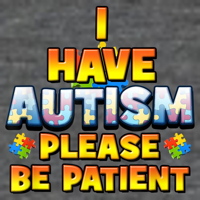 Autism Awareness I Have Autism Please Be Patient Short Acrylic Beanie
