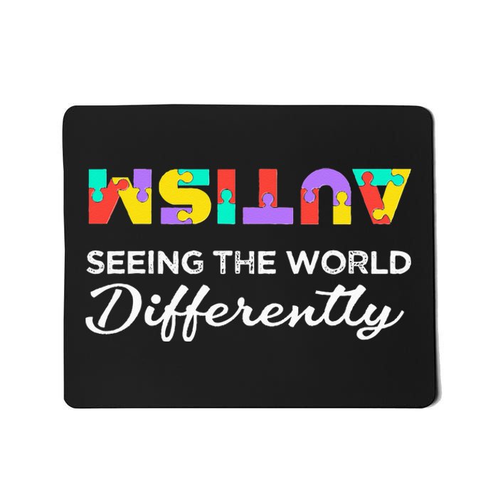 Autism Awareness It's ok to be Different Autism Awareness Mousepad