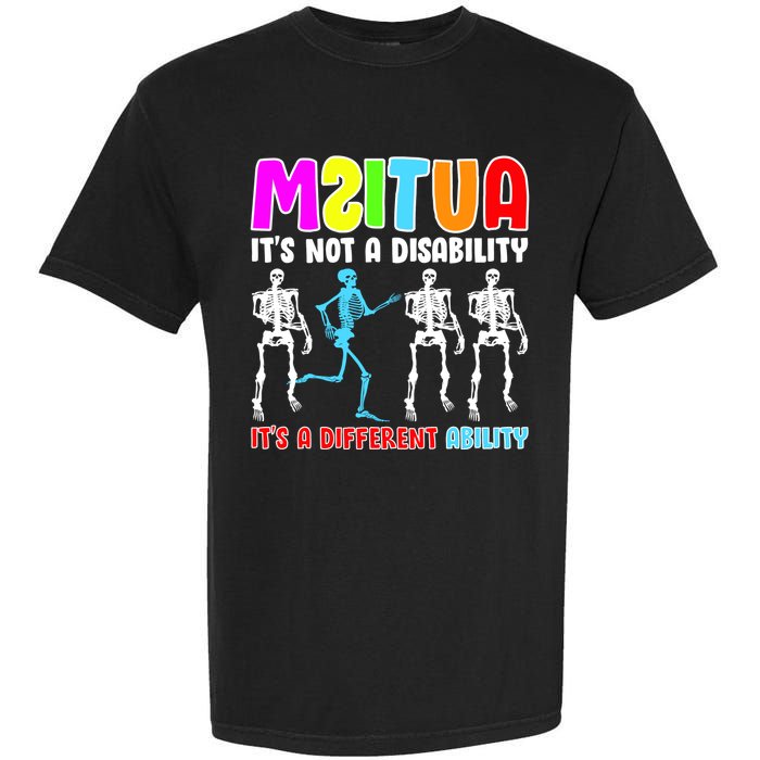 Autism Awareness It's Not A Disability It's An Ability Awareness Garment-Dyed Heavyweight T-Shirt