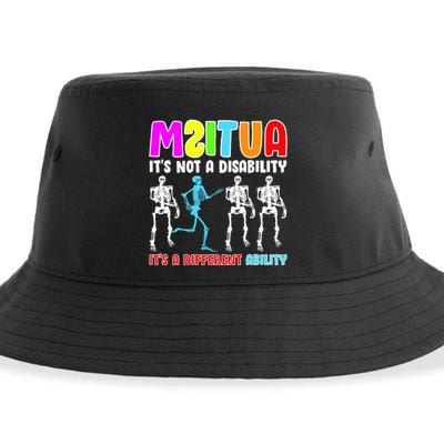 Autism Awareness It's Not A Disability It's An Ability Awareness Sustainable Bucket Hat