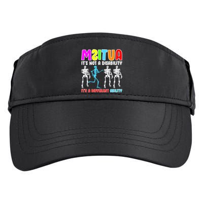 Autism Awareness It's Not A Disability It's An Ability Awareness Adult Drive Performance Visor