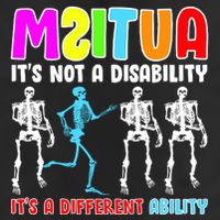 Autism Awareness It's Not A Disability It's An Ability Awareness Premium Pullover Hoodie
