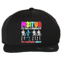 Autism Awareness It's Not A Disability It's An Ability Awareness Wool Snapback Cap