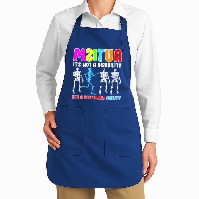 Autism Awareness It's Not A Disability It's An Ability Awareness Apron