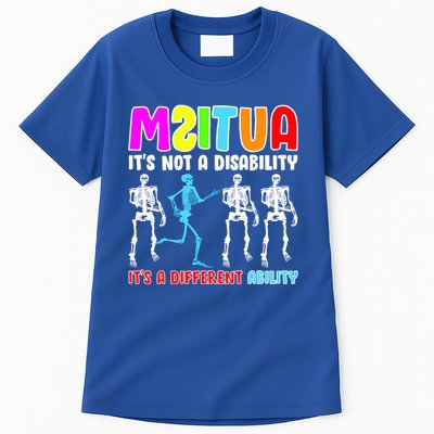 Autism Awareness It's Not A Disability It's An Ability Awareness Tall T-Shirt