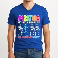 Autism Awareness It's Not A Disability It's An Ability Awareness V-Neck T-Shirt