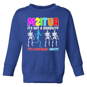 Autism Awareness It's Not A Disability It's An Ability Awareness Toddler Sweatshirt