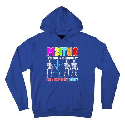 Autism Awareness It's Not A Disability It's An Ability Awareness Tall Hoodie