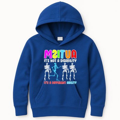Autism Awareness It's Not A Disability It's An Ability Awareness Kids Hoodie