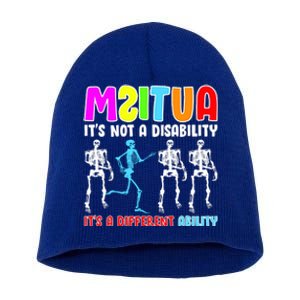 Autism Awareness It's Not A Disability It's An Ability Awareness Short Acrylic Beanie