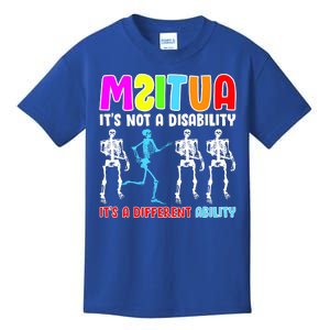 Autism Awareness It's Not A Disability It's An Ability Awareness Kids T-Shirt