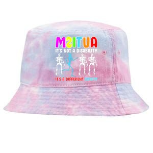 Autism Awareness It's Not A Disability It's An Ability Awareness Tie-Dyed Bucket Hat