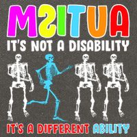 Autism Awareness It's Not A Disability It's An Ability Awareness Cotton Canvas Backpack
