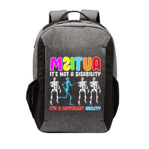 Autism Awareness It's Not A Disability It's An Ability Awareness Vector Backpack