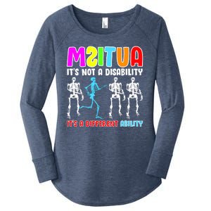 Autism Awareness It's Not A Disability It's An Ability Awareness Women's Perfect Tri Tunic Long Sleeve Shirt